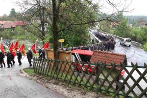 Florjanova maša v letuški cerkvi 1